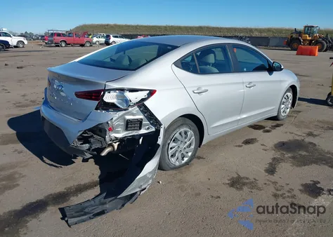 2019 Hyundai Elantra Se из США, поврежденный, VIN KMHD74LFXKU782707